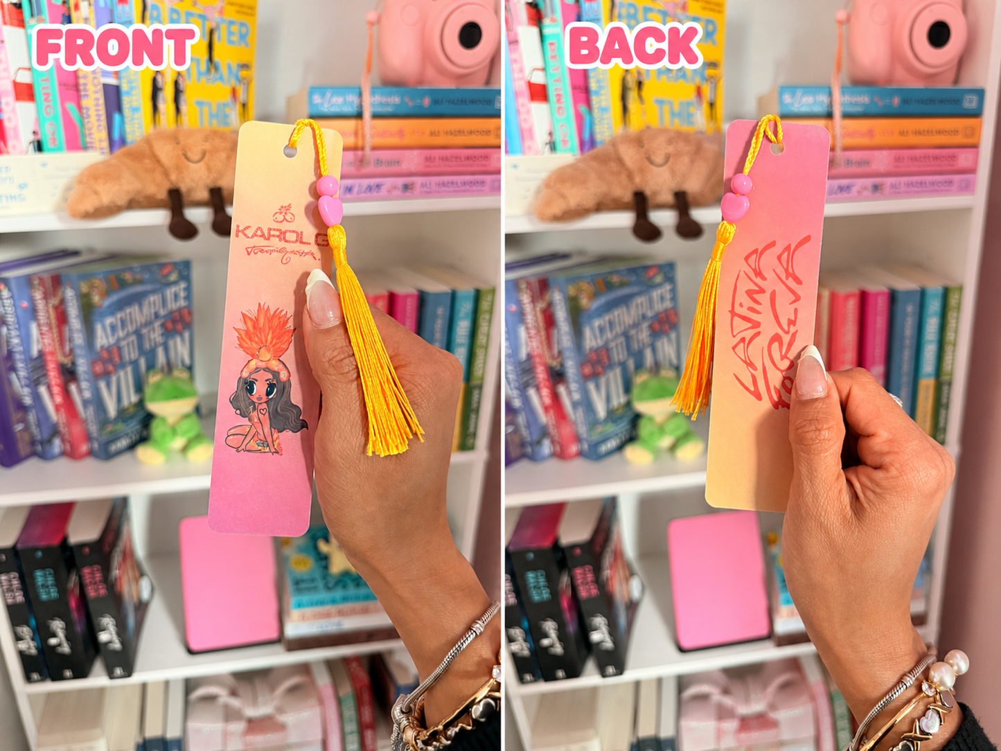 🌸✨Latina Foreva Metal Bookmark ✨📚