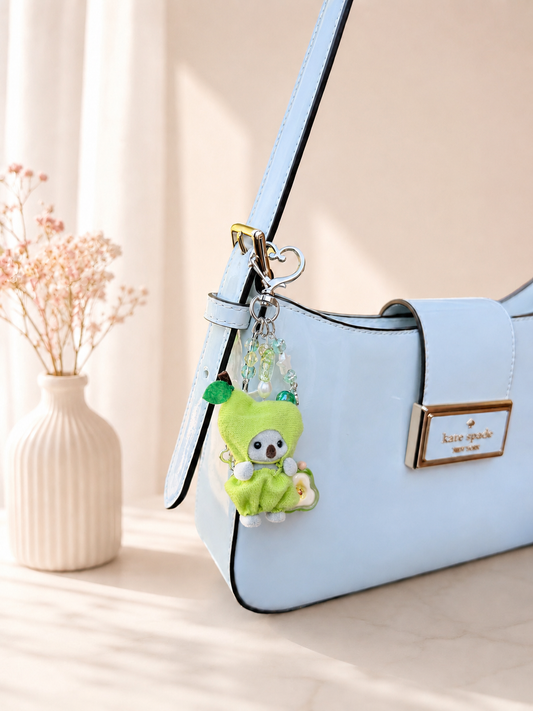 🍐🐨💕 Pear Koala Calico Critter Charm Keychain 🍐🐨💕