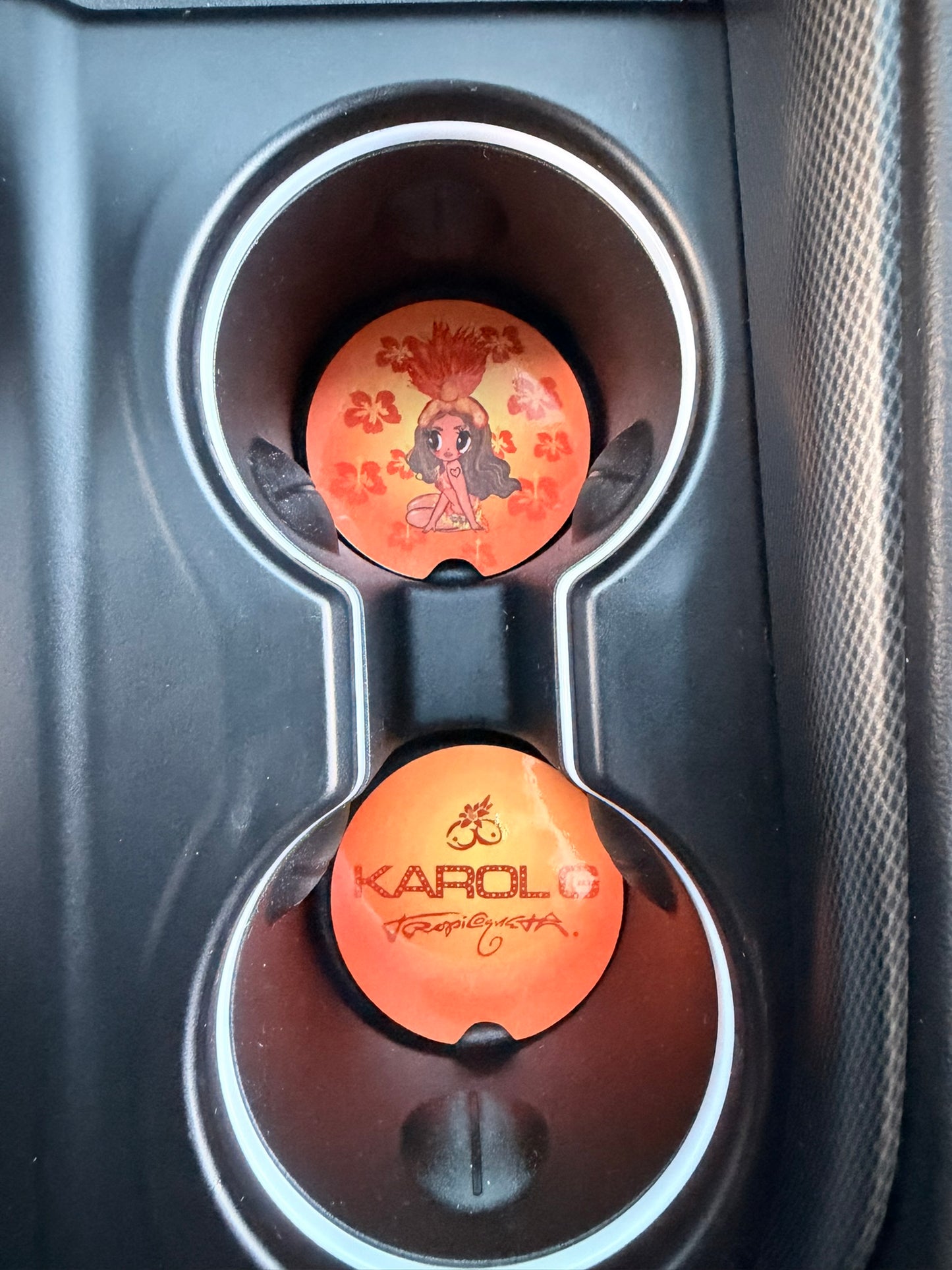 🧡✨Tropicoketa Car Coaster Set🚗🔥🎀